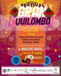 Lee más sobre el artículo Anunciaron el lanzamiento del «Festival Gran Quilombo», este sábado en Resistencia